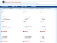 Tablet Screenshot of bizzdirectory.com